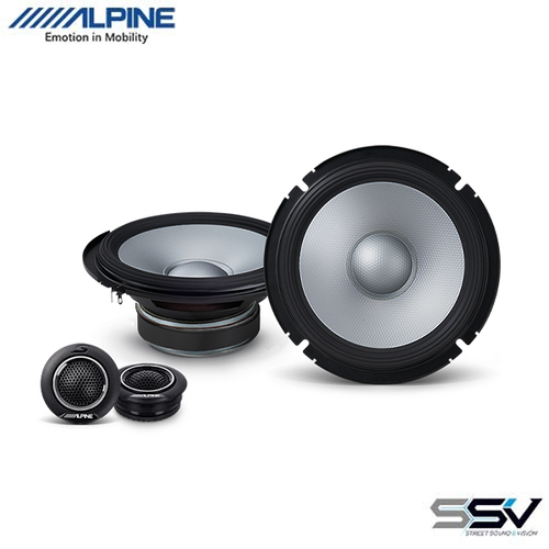 Alpine S2-S65C 6-1/2" Component 2-Way Speakers