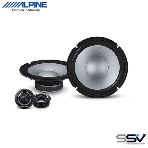 Alpine S2-S80C Component Speaker System 2-Way 8" Speakers