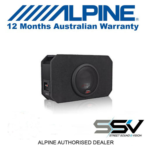 alpine type r 8 ported box