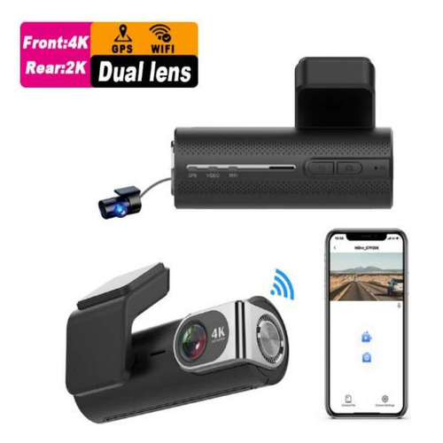 Smartcar Upgrades SCU-DCA7-2CH-64GB Dash Cam 4K UHD front + 2K rear (dual lens)