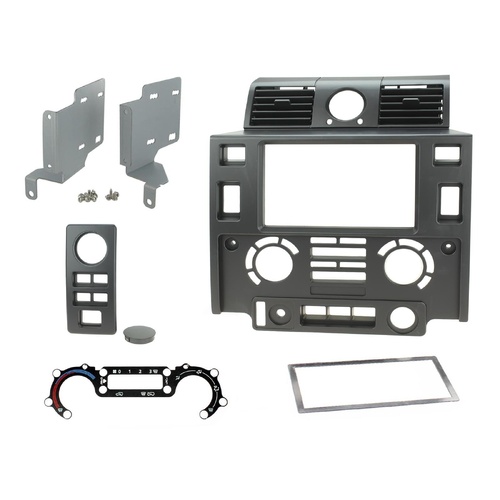 Stinger SFDLR02 Double DIN Fascia Kit To Suit Land Rover Defender 2007-2016