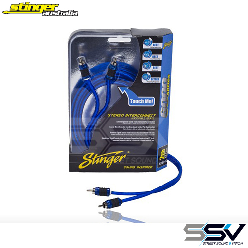 Stinger 6000 Series 2 Channel 17ft RCA Lead