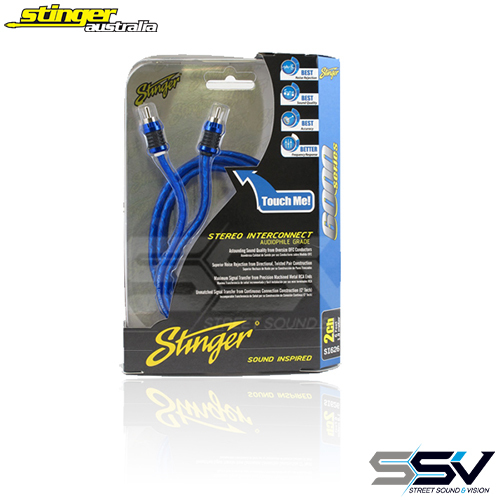 Stinger 6000 Series 2 Channel 6ft RCA Lead