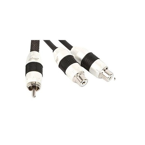 Stinger SI82YF 8000 Series RCA Y Splitter (1 Male to 2 Female)