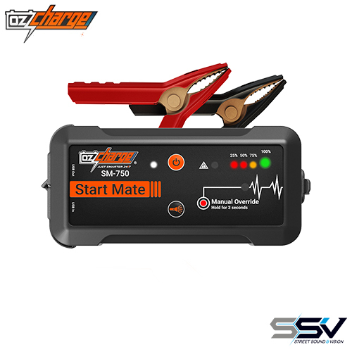 OzCharge SM750 750A Lithium Jump Starter - Start Mate