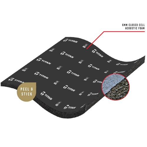 Titan SOAKER 6mm Acoustic Foam