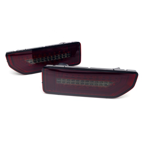 Spectr SP-JMY-TAILV2-CRIM To Suit Suzuki Jimny (GJ/JJ) LED Tail Light Assembly Crimson Red