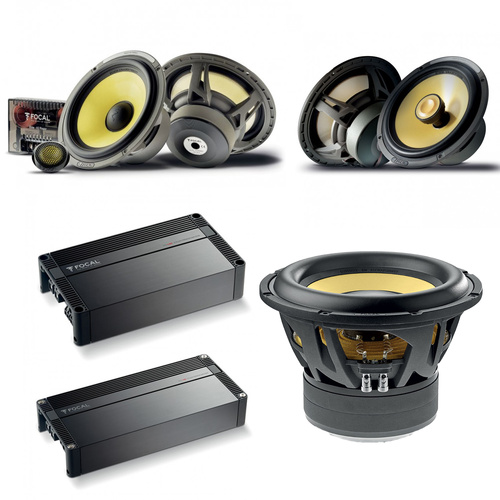 Focal Premium Speakers Amplifier & Subwoofer Package