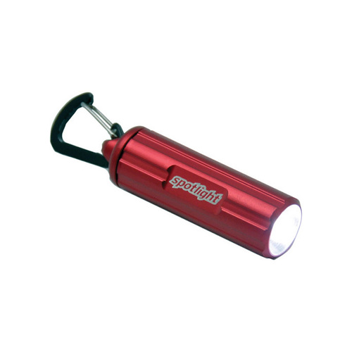 SpotLight Spark LED Mini Flashlight (Racecar Red)