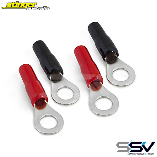 Stinger Ring Terminal 4 Pack - 8Ga