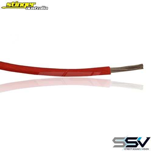 Stinger Red 8GA Power Cable Roll