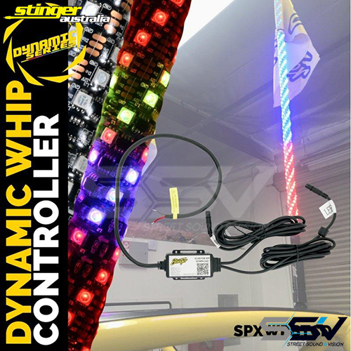 Stinger SPX RGB LED Whip RF Wireless Remote