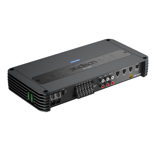 Audison SR 6.600Amplifier | 1120 W total power | 140 W x 4 + 185 x 2 @2ohm | D-Class