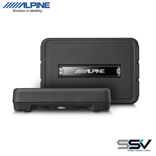 Alpine SS-SB10 Single 10” S-Series 2Ω Shallow Preloaded Subwoofer Enclosure
