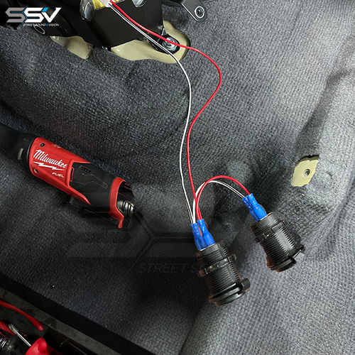 Plug & Play Wiring Loom for USB & 12V Sockets