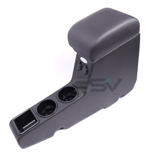 Extended Length Centre Floor Console With Dual USB To Suit Toyota 78 Series Troop carrier 2009+