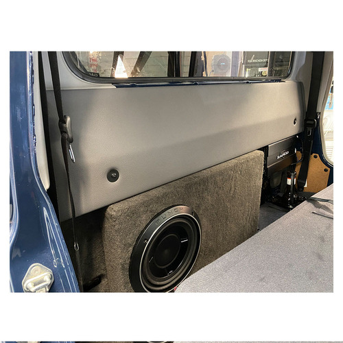 Rear Wall Panel + Subwoofer Enclosure To Suit Toyota Land Cruiser Dual Cab 79 series
