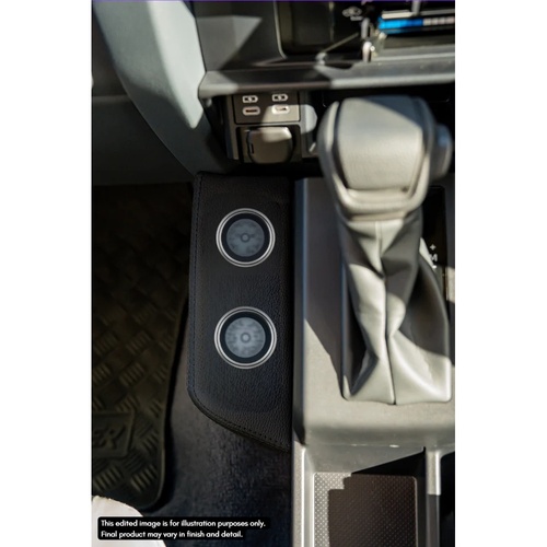Auto Accessories Wings LHS - Dual / Tripple Gauge Panel - Design 3 To Sui 70 Series Land Cruiser