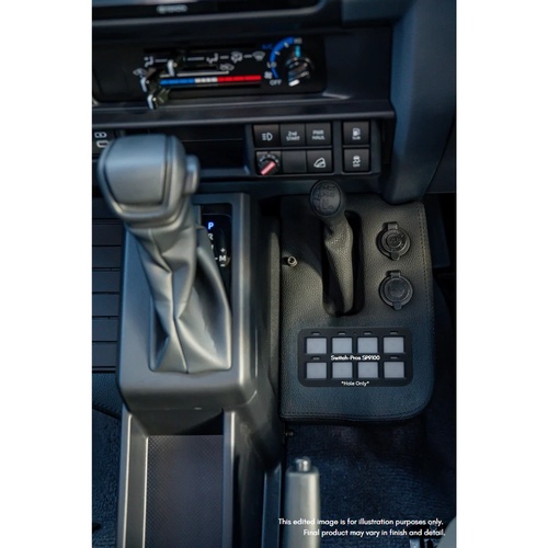 Auto Accessories Wing - RHS Design 3 With Charging Sockets & 8-Switch Panel