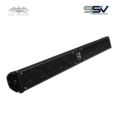 STEALTH-10 SURGE-B | Wet Sounds STEALTH SURGE 10 Speaker Amplified Universal Soundbar