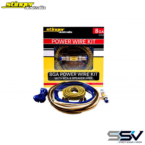 Stinger Australia 8GA Amplifier Wiring Kit