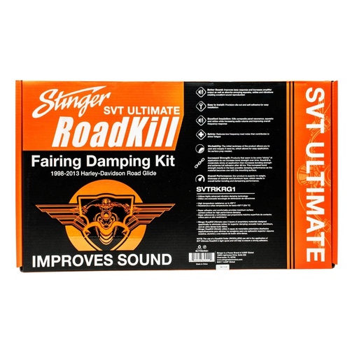 Stinger SVTRKRG1 RoadKill Fairing Sound Damping Kit To Suit Harley-Davidson Road Glide 1998-2013