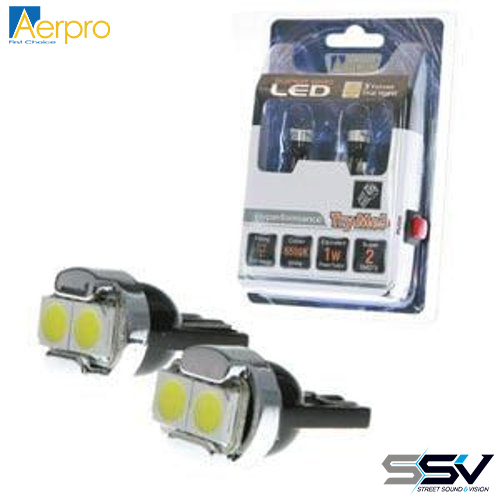 Aerpro T102A 2 x SMD LED T10 Wedge Type Amber