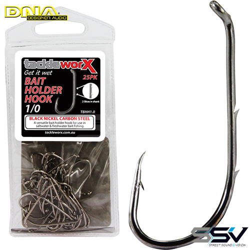 DNA TBHH1.0 Bait Holder Hook 1/0 - 25 Pack