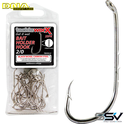 DNA TBHH2.0 Bait Holder Hook 2/0 - 25 Pack