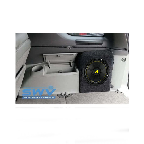 Kicker 10" Subwoofer & Box Bundle To Suit Ford Territory 2004 onwards