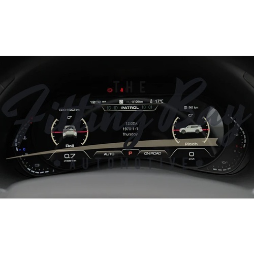 The Fitting Bay Digital Dash Cluster to suit Y62 Patrol