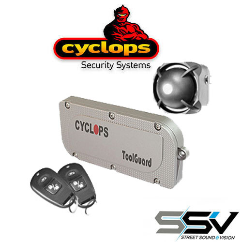 Cyclops TG-5000 Wireless Toolbox Alarm with optional Cyclops TG-5100 Additional Toolguard Sensor