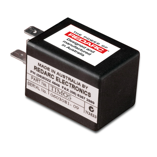 REDARC TIM05 Timer Relay 10A Temporary Output @ On or Delayed Turn Off 12V or 24V