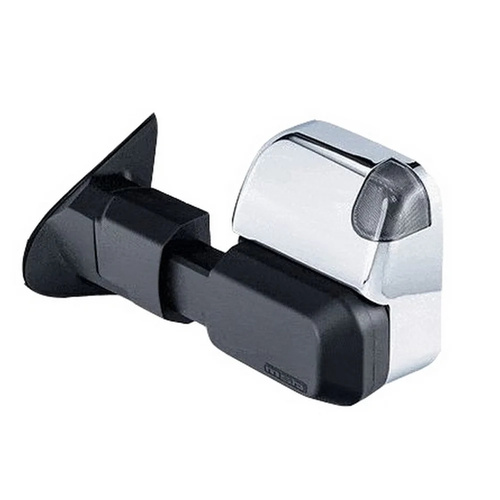 MSA 4x4 TM1851 Towing Mirrors To Suit Ford Everest 2012-May 2022 Chrome Electric Indicators Powerfold