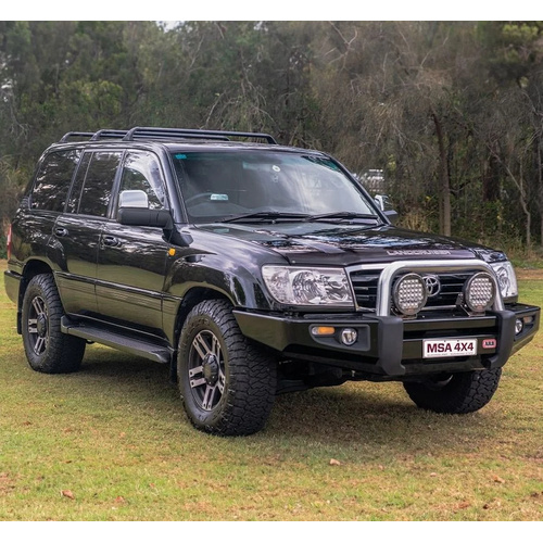 MSA 4x4 TM1901 Towing Mirrors To Suit Toyota Landcruiser 100 1998-2007 Chrome Manual