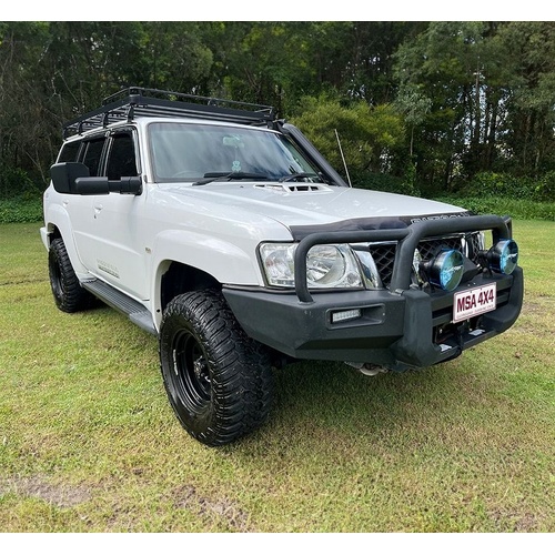 MSA 4x4 TM2102 Towing Mirrors fits Nissan Patrol GU/Y61 1997-2016 Black Electric