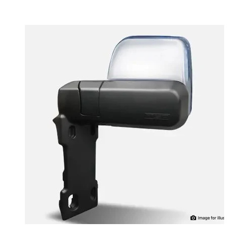 MSA 4x4 Towing Mirrors To suit Landcruiser 70-79 Series 1984-on Chrome Manual TM401