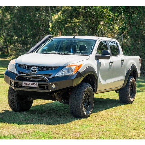 MSA 4x4 TM800 Towing Mirrors fits Isuzu D-MAX (2012-09/2020) & Holden Colorado (2012-2021) Black, Manual NON Power Fold