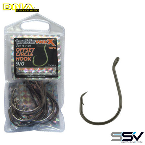 DNA TOCH9.0 Offset Circle Hook 9/0 - 10 Pack