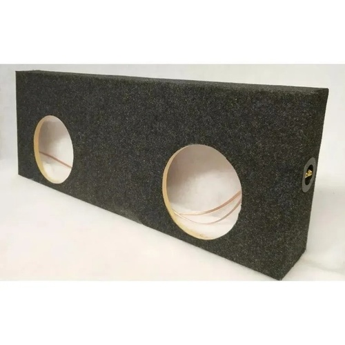 Custom Slim Fit Enclosure To Suit Toyota LandCruiser 79 Series Dual Cab Dual 10″ MDF Subwoofer Box