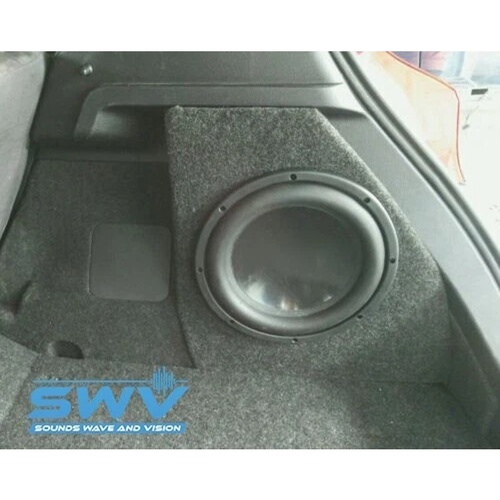 Custom Enclosure To Suit Toyota Corolla 2013–2017 Onwards Driver’s Side 10″ Fibreglass Subwoofer Box