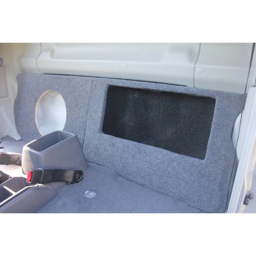 12″ Subwoofer Box – Fibreglass Passenger Side Enclosure To Suit Toyota Landcruiser Single Cab
