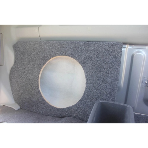 12″ Subwoofer Box – Fibreglass Driver Side Enclosure To Suit Toyota Landcruiser Single Cab