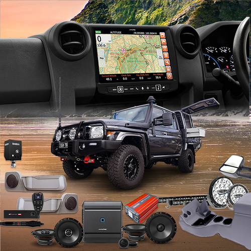 Enhanced Audio System To Suit Toyota Landcruiser 70 Series | Complimentary FREE Shipping Nationwide