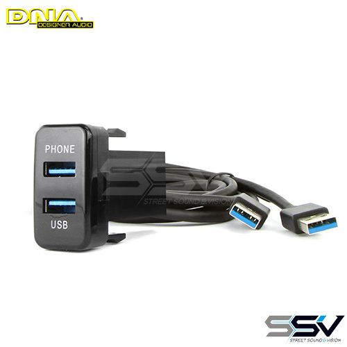 DNA TOYUSB02 USB Adaptor Lead To Suit Toyota - Large