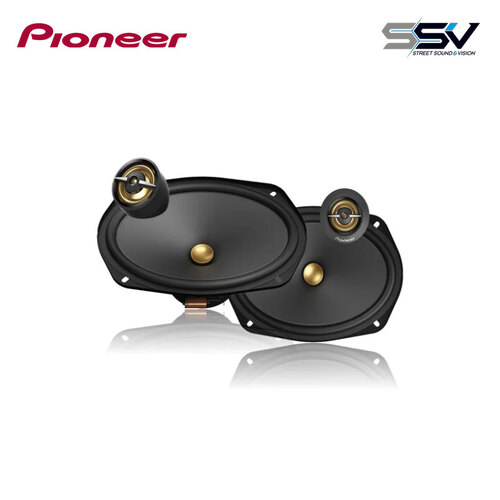 Pioneer TS-A6901C A-SERIES 6×9” 2-WAY COMPONENT SPEAKERS WITH 20mm POLYETHERIMIDE (PEI) DOME TWEETER