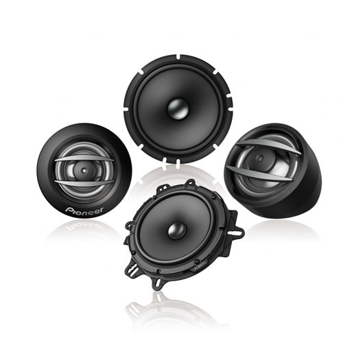 Pioneer TS-A1600C 6.5” 2-way Component Speaker System.