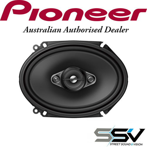 Pioneer TS-A6880F 6 x 8” 4-way Speaker System.