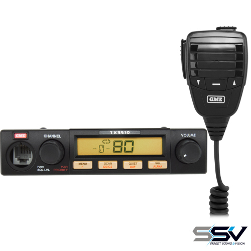 GME TX3510S 5 Watt Compact UHF CB Radio with ScanSuite™