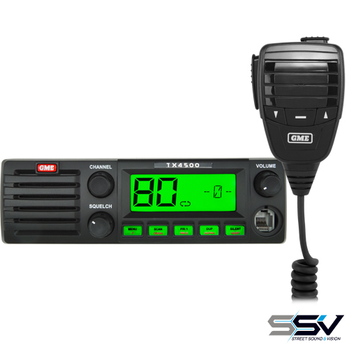 GME TX4500S 5 Watt DIN Mount UHF CB Radio with ScanSuite™